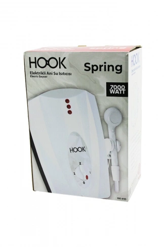 SU ISITICI ELEKTRİKLİ ŞOFBEN 3 KADEMELİ - YANMAZ İÇ KABLO TAKIM 7000W 50-60HZ HK-410 (4940)