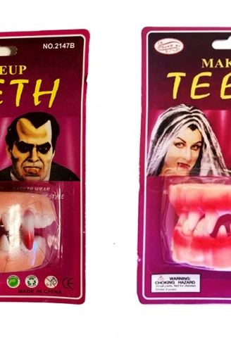 Takma Vampir Dişi 2 Adet vampir ve seyrek model (4940)