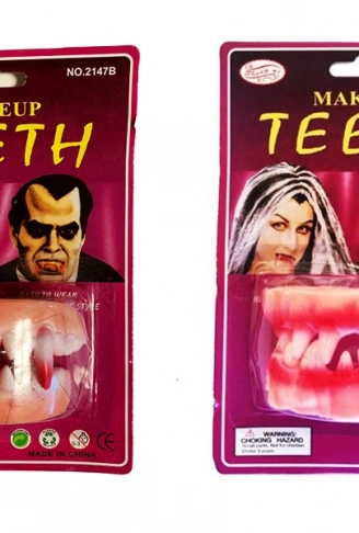 Takma Vampir Dişi 2 Adet vampir ve seyrek model (4940)