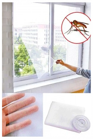 TEK KANAT TÜL PENCERE SİNEKLİK 125X75CM. (4940)