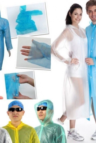 Tek Kullanımlık Çıtçıtlı Yağmurluk (4940)