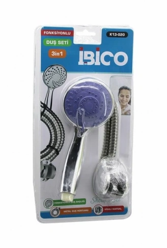 Terapi Etkili 3 Fonksiyonlu Duş Başlığı Seti (4940)