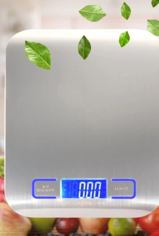 TF 1002 Hassas Ölçümlü Maksimum 5 Kg Kapasiteli Led Ekran Platin Dijital Mutfak Tartısı (4940)