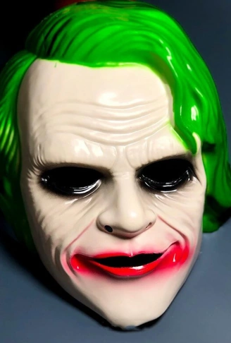 The Dark Knight Joker Maskesi Yeşil (4940)