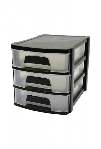 TONTON - NO:2 ÇEKMECE 3 KATLI 18.5X27X20CM (4940)