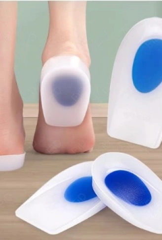 Topuk Silikonu Mavi Beyaz Büyük Boy Erkek (4940)