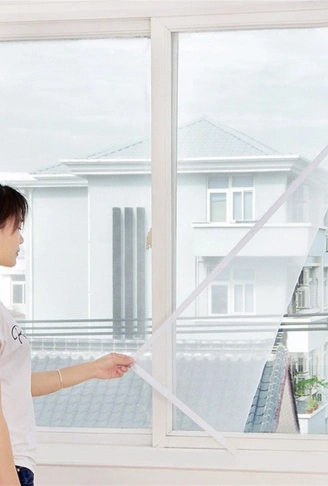 Tüm Cam Pencere Kapılara Uyumlu Tek Kanat Pencere Sinekliği (4940)