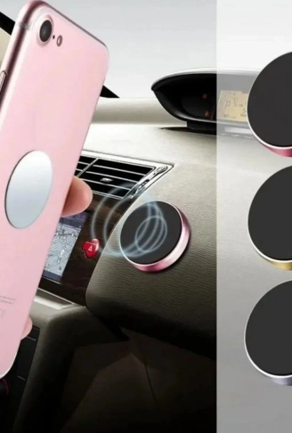 Tüm Modellerle Uyumlu Manyetik Araç İçi Telefon Tutucu Çok Amaçlı Güçlü Mıknatıs Tutucu (4940)