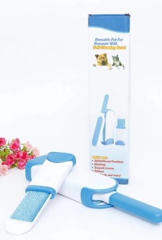 Tüy Toz Temizleyici Fırça Seti 2li Mavi KUTULU (4940)