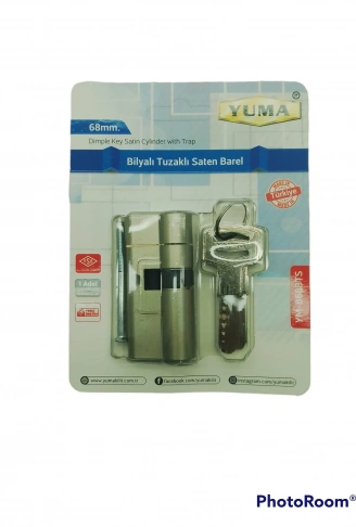 TUZAKLI BİLYALI BEYAZ BAREL (4940)