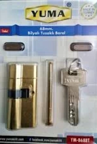 TUZAKLI BİLYALI SARI BAREL 68MM (4940)