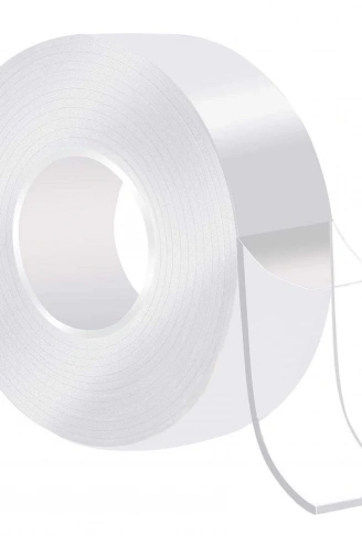 Ultra Güçlü Çift Taraflı 2 mt x 3 cm Çift Taraflı Nano Bant (4940)