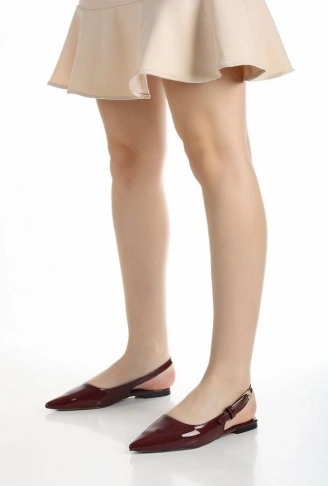 Ummar Bordo Rugan Babet Ayakkabı