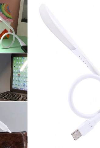 USB Girişli 14 Ledli 3 Kademeli Dokunmatik Masa/Kitap Okuma Lambası Ledi Beyaz (4940)