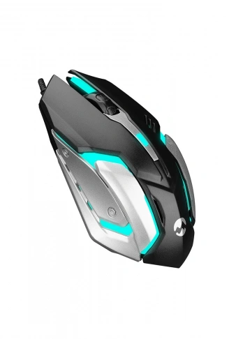 USB KABLOLU - OYUNCU MOUSE - FARE RGB IŞIKLI 3D - 1200DPI MOUSE 1.5MT KABLO (4940)