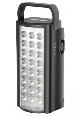 USB Şarj Çıkışlı 24 LED 80 Saat Akülü Şarjlı Işıldak (4940)