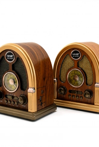 USB ŞARJLI - NOSTALJİ BLUETOOTH İBRELİ FM RADYO MP3 USB - TF PLAYER SPEAKER NS-7061BT PL-4711 (4940)