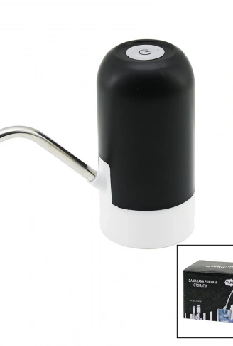 USB ŞARJLI - OTOMATİKDAMACANA SU POMPASI ŞARJ GÖSTERGELİ - DOKUNMATİK DÜĞME 4W - 5V (4940)