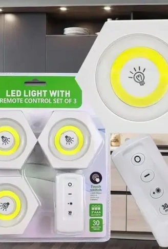 Uzaktan Kumandalı Led Işık Altı Gen [3'lü Set] (4940)
