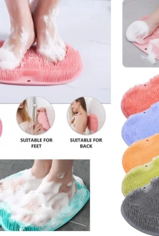 Vantuzlu Banyo Sırt Fırçası ve Masaj Matı (4940)