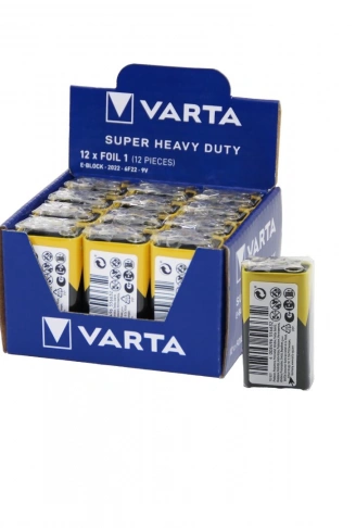 VARTA  9 VOLT  PİL  E   12PCS (4940)