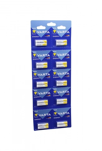 VARTA İNCE PİL ALKALİN 20PCS (4940)