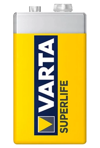 VARTA SUPERLIFE ÇİNKO 9 VOLT PİL 12Lİ PAKET FİYAT (4940)