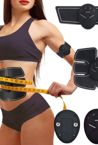 Vücut Geliştirici Elektronik Kemer Gym Masaj Aleti Spor Aleti (4940)