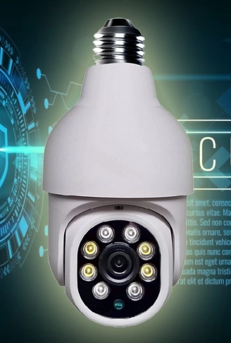 WiFi Panoramik Kamera 360 Derece Kablosuz Kamera (4940)