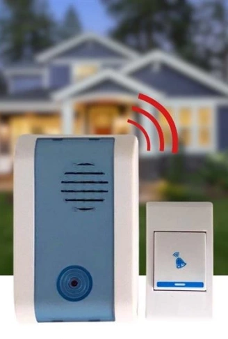 Wireless Bağlantılı Ev, Ofis, Daire veya Bahçe Kapıları İçin Kablosuz Kapı Zili (4940)