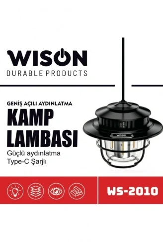 Wison WS-2010 Geniş Açılı Aydınlatma Kamp Lambası (4940)