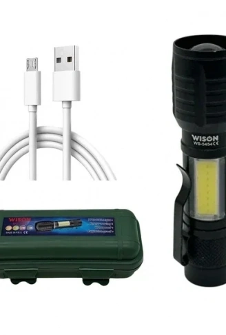 Wison WS-5454 LED Şarjlı Mini El Feneri (4940)