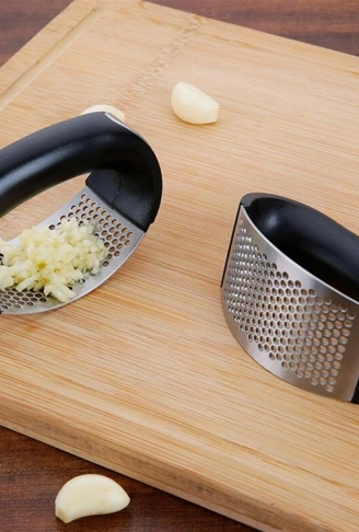Yeni Sarımsak Ezici Paslanmaz Çelik Garlic Press (4940)