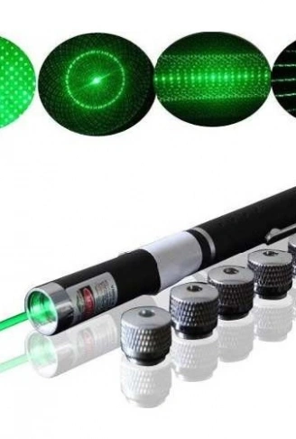 Yeşil Lazer Pointer USB Şarjlı 5 km Etki Alanı! (4940)
