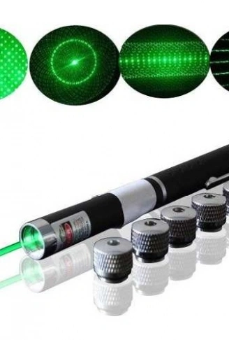 Yeşil Lazer Pointer USB Şarjlı 5 km Etki Alanı! (4940)