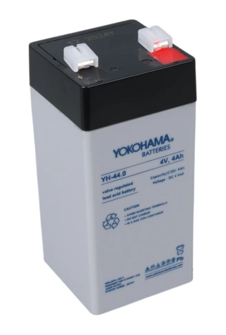 YOKOHAMA YH-44.0 4 VOLT - 4 AMPER DİK KURU AKÜ (46 X 46 X 100 MM) (4940)