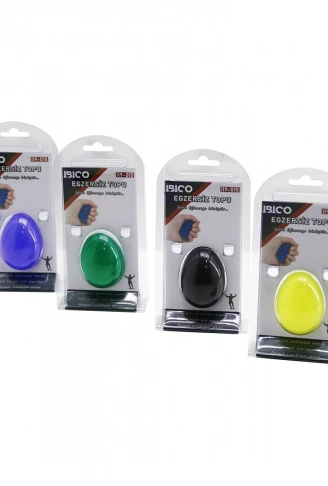 YUMURTA MODEL SPORCU EGZERSİZ EL TOPU RENKLİ (4940)