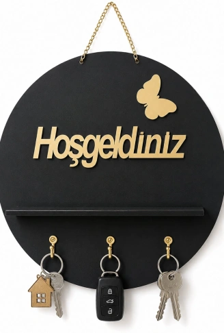 YUVARLAK ANAHTARLIK HOŞGELDİNİZ (4940)