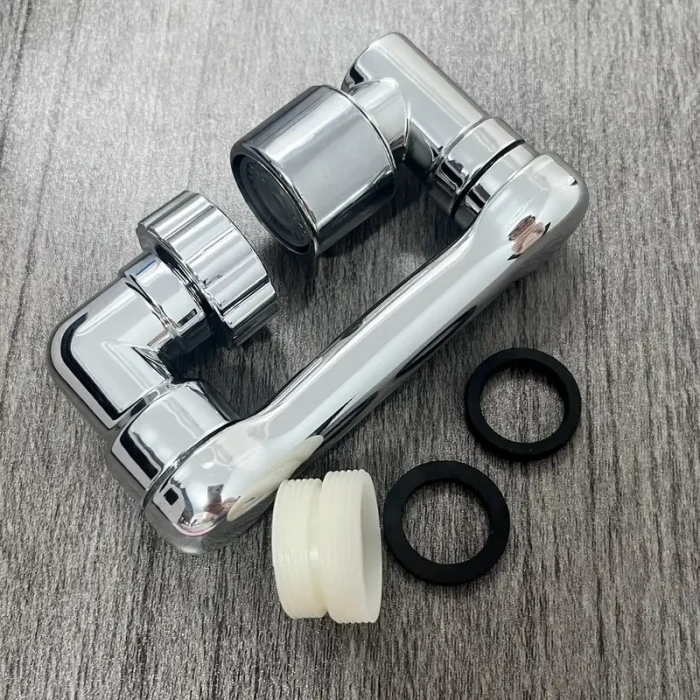 1080 Derece Dönebilen Mutfak ve Lavabo Bataryası Akrobat Musluk Ucu (4940)