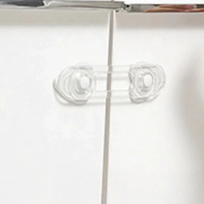 2'li Mini Çok Amaçlı Kilit- Çocuk Güvenlik Gereçkerli Çekmece,Dolap,Kapak Kilidi (4940)