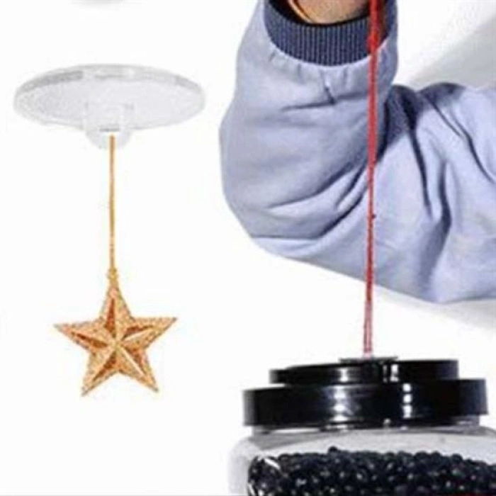 20 Adet Şeffaf Yuvarlak 3 Cm Çaplı Güçlü Disk Yapışkanlar (4940)