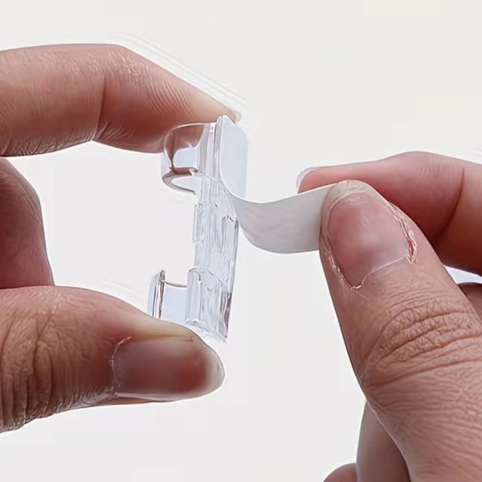 20’li Şeffaf Kablo Tutucu Klips – Kendinden Yapışkanlı Masaüstü Kablo Düzenleyici Aparat (4940)