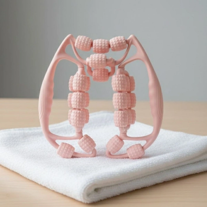 27 Tekerlekli Lenfatik Masaj Roller – Selülit Giderici, Cilt Sıkılaştırıcı, Bacak Kol Sırt Masaj Aleti (4940)