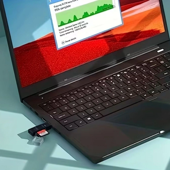 2in1 Usb 3.0 Micro Sd Hafıza Kartı - Tf Kart Okuyucu Hub Adaptör Veri Aktarıcı (4940)