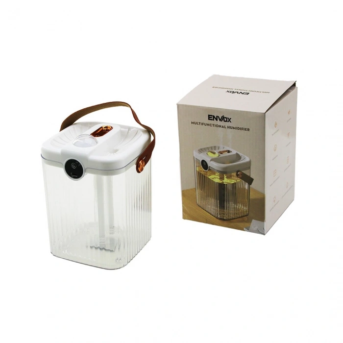 2LT USB ŞARJLI - IŞIKLI HAVA NEMLENDİRİCİ BUHAR MAKİNE - KOKU GİDERİCİ 5W (4940)