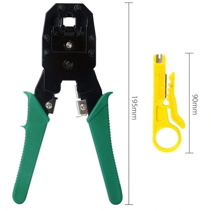 3&#39;ü 1 Arada Modüler Kablo Sıkma,Soyma ve Kesme Pensesi (4940)