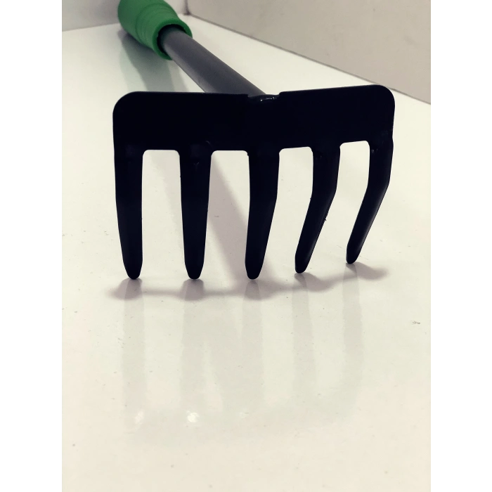 3 Parça Bahçe Seti - Çapa Tırmık Kazma Set (4940)