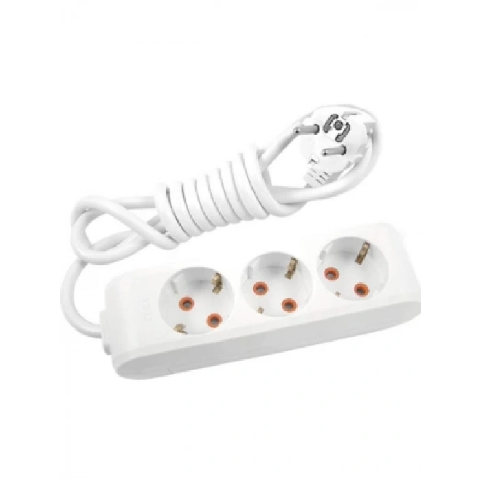 3LÜ 2MT UZATMA KABLO GRUP PRİZ 9011 3302 (4940)