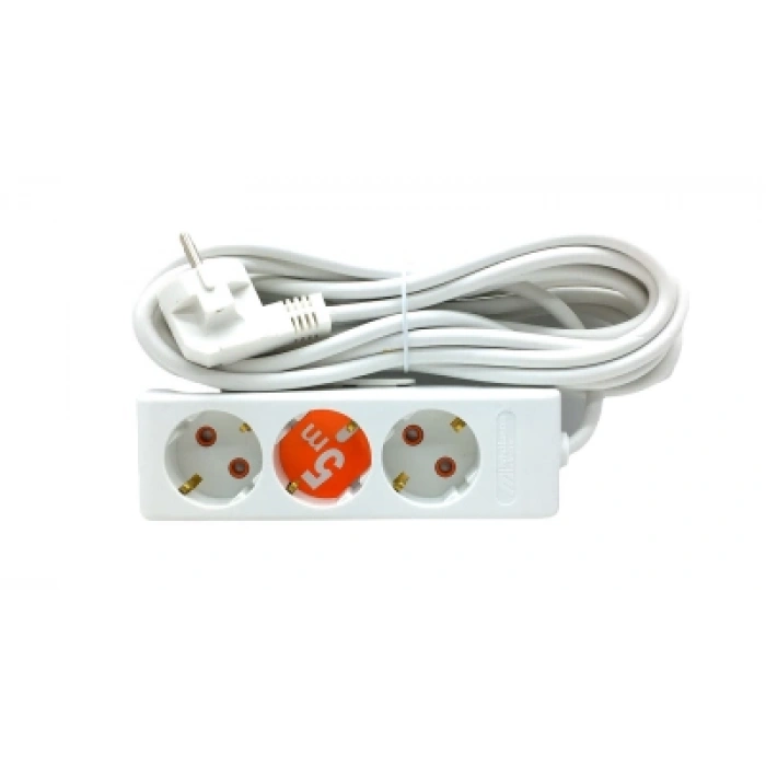 3LÜ 5MT.UZATMA KABLO GRUP PRİZ (4940)