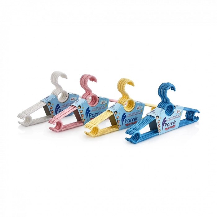 6 PARÇA  PLS.BONCUK ÇOCUK ELBİSE ASKI (4940)